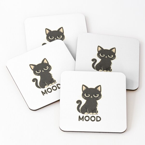 Item preview, Mood Black Cat Design designed and sold by AdicretorDesign.
