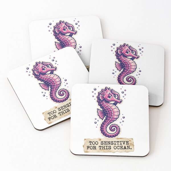 Item preview, Dramatic Seahorse Pose Print designed and sold by Ortsas.