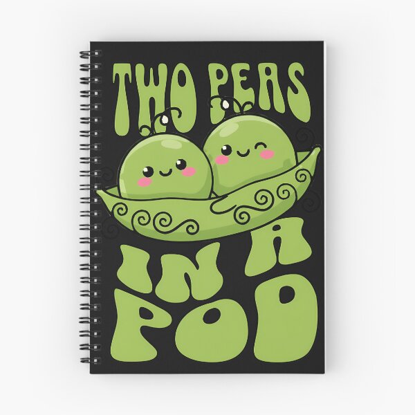 Item preview, Two Peas in a Pod Cute Kawaii Couple BFF designed and sold by MelodySimmons.