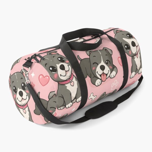 Item preview, Cute Kawaii American Staffordshire Terrier Puppies Pattern designed and sold by blankTeeShirt.