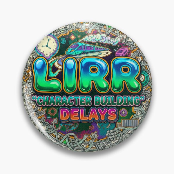 Item preview, LIRR: It's Not a Delay, It's Character Building - NYC Commuter designed and sold by FitEnvy.