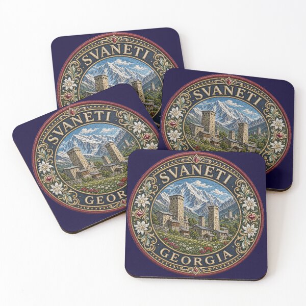 Item preview, Svaneti, Georgia – defensive towers, mountain villages & Caucasus peaks designed and sold by Girih.