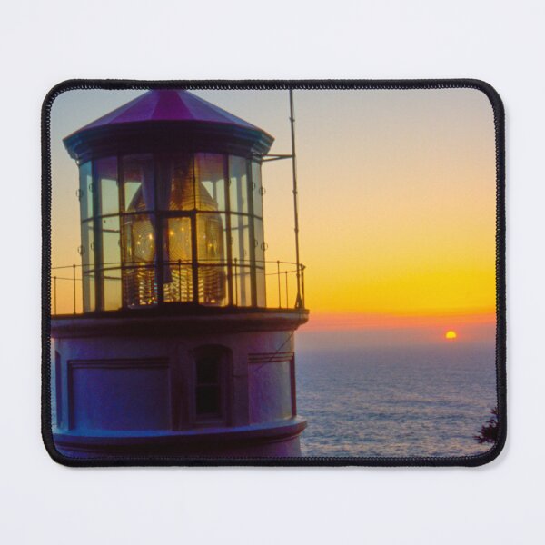 Item preview, An Oregon Coast Lighthouse at Sunset designed and sold by jklune.