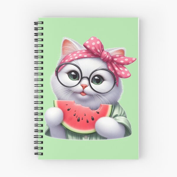 Item preview, Cute White Cat. Hello Summer designed and sold by Artquinox.