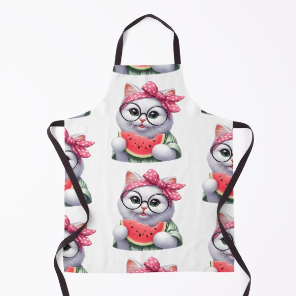 Item preview, Cute White Cat. Hello Summer designed and sold by Artquinox.
