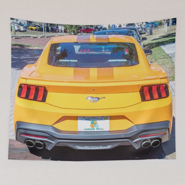 Item preview, 2026 Orange Ford Mustang EcoBoost X100 designed and sold by RichFrancoCars.