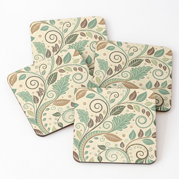 Item preview, Leaves Pattern designed and sold by trendspatterns.