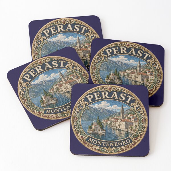 Item preview, Perast, Montenegro – Waterfront promenade, church tower & island chapel designed and sold by Girih.