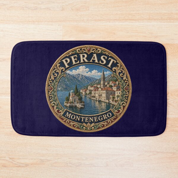 Item preview, Perast, Montenegro – Waterfront promenade, church tower & island chapel designed and sold by Girih.