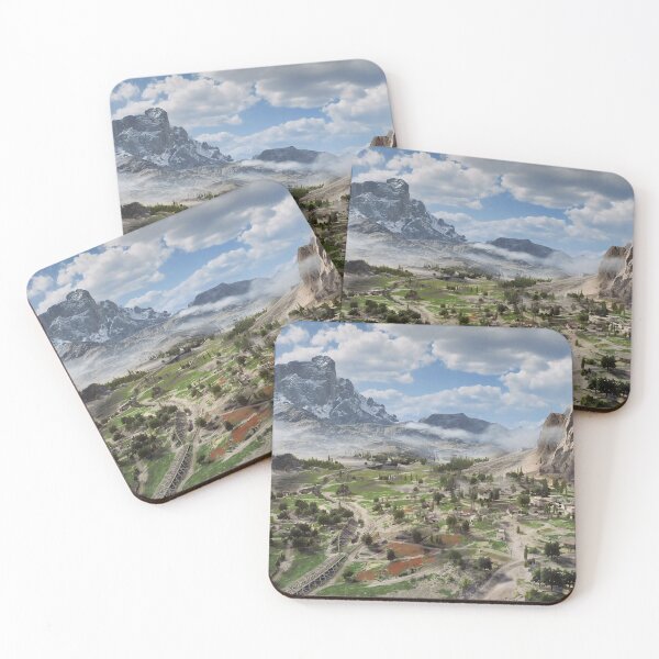 Item preview, BF6 RedSec Season Three Golmud Overhead Landscape Art designed and sold by Sellcooldesigns.