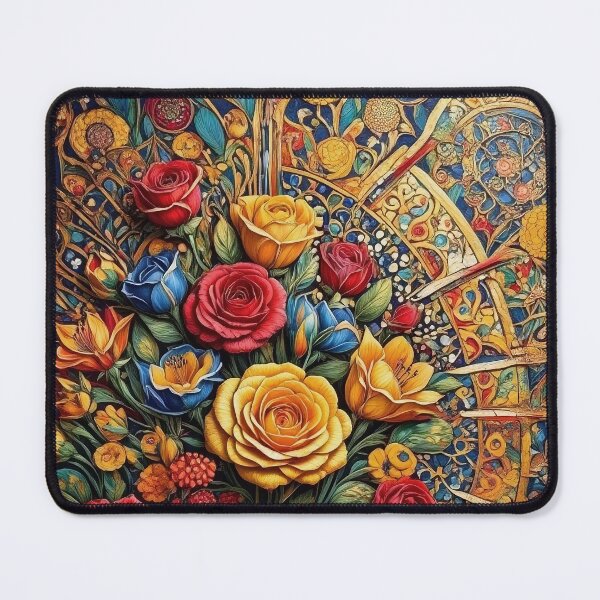 Item preview, Gustav Klimt Flower Garden designed and sold by maniacfitness.