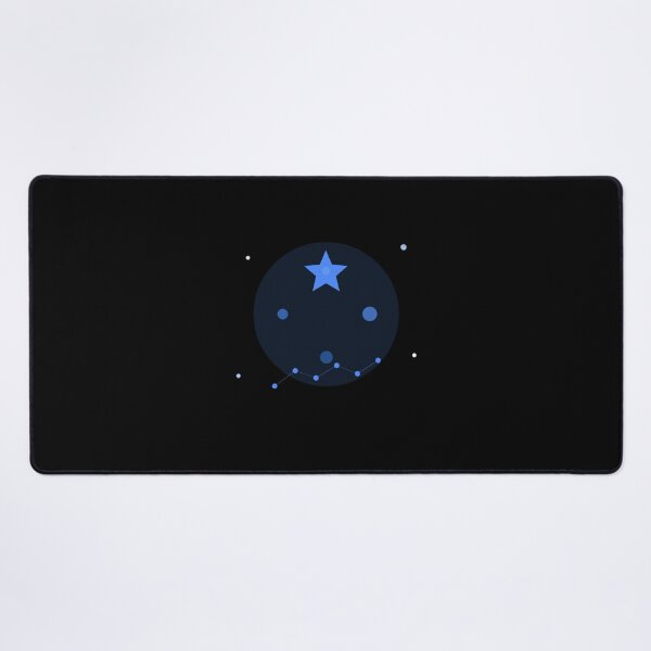 Item preview, Blue Star Constellation Map — Space Explorer designed and sold by CosmicSplendor.