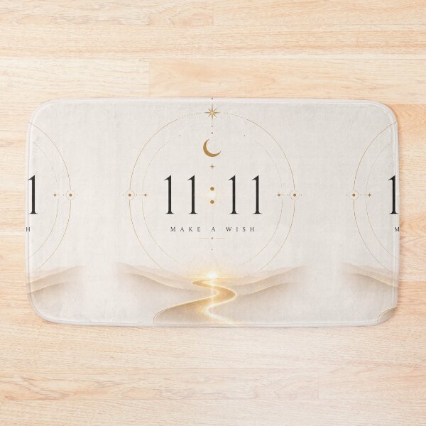 Artikelvorschau, Minimalistisches Kunstwerk zum Wunschpfad 11:11 entworfen und verkauft von HiteshArt111.