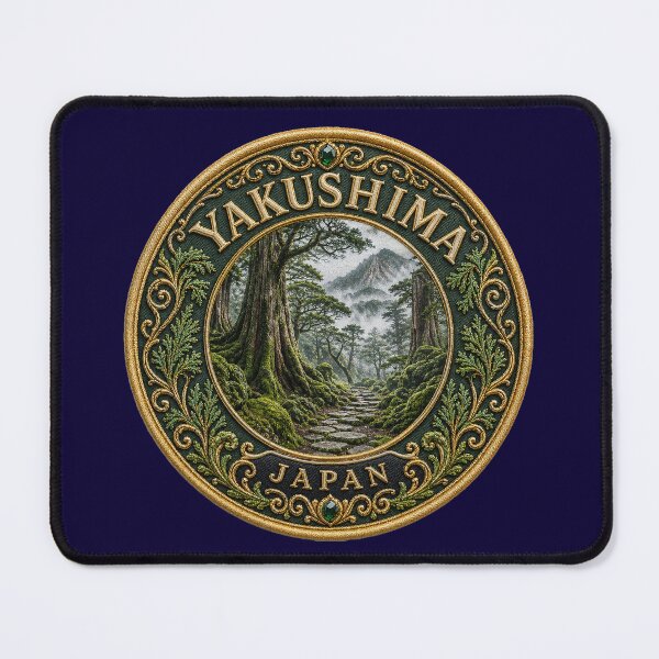 Item preview, Yakushima, Japan – Primeval Forest Trail, Mossy Landscape & Misty Mountains designed and sold by Girih.