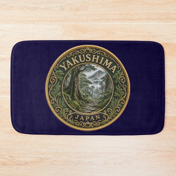 Item preview, Yakushima, Japan – Primeval Forest Trail, Mossy Landscape & Misty Mountains designed and sold by Girih.