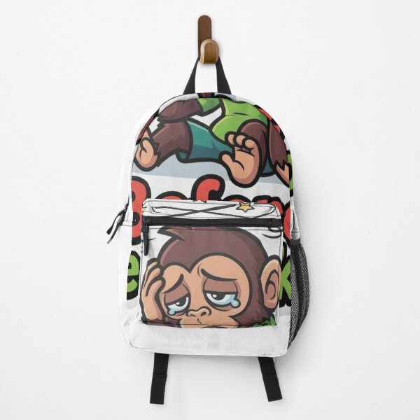 Item preview, Funny Tired Monkey Before Pre-Workout Sticker designed and sold by JeevanStickers.