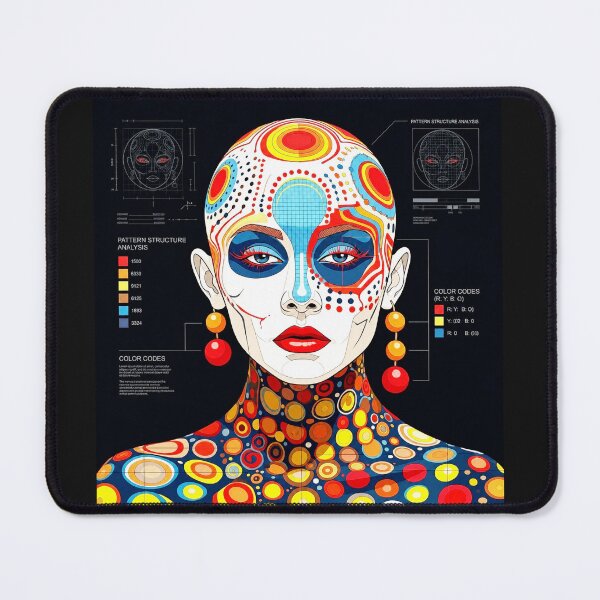 Item preview, Pop Art Graphic Woman Portrait Colorful Festival designed and sold by G-M-Designs.