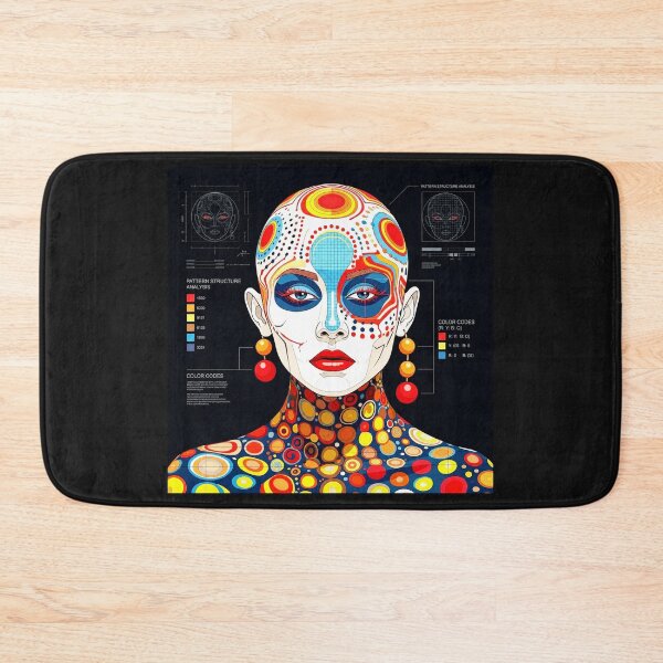 Item preview, Pop Art Graphic Woman Portrait Colorful Festival designed and sold by G-M-Designs.