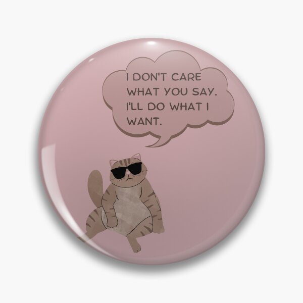 Item preview,  Cool Cat with Sunglasses & Humorous Quote Decor designed and sold by HBBS DESIGNS.