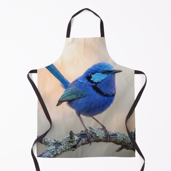 Item preview, Splendid Fairywren Perches on a Branch designed and sold by Tridentulus.