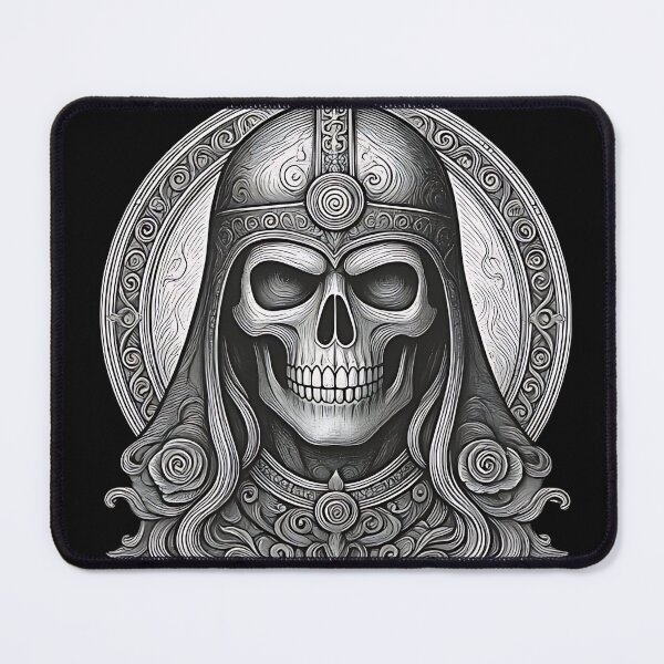 Item preview, Gothic Death Knight | Undead Paladin with Roses Etching designed and sold by DarkOriginArts.
