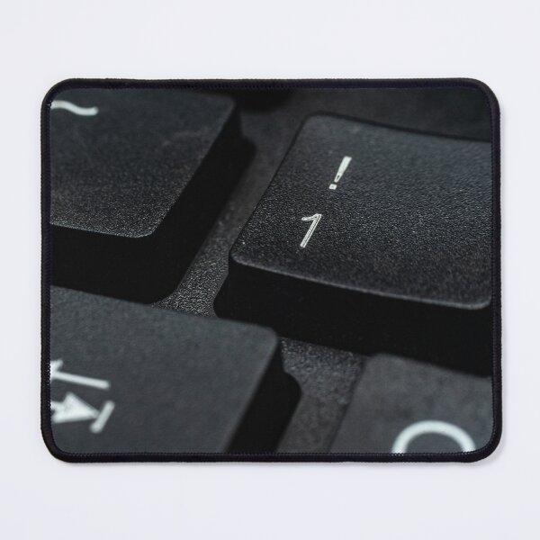 Item preview, The Details — Black Keyboard Keys Up Close designed and sold by Rabee Khalil Photography.