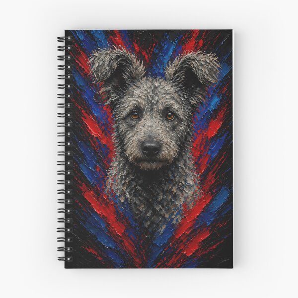 Item preview, Mudi Color Explosion Dog Art designed and sold by Vista Atelier.