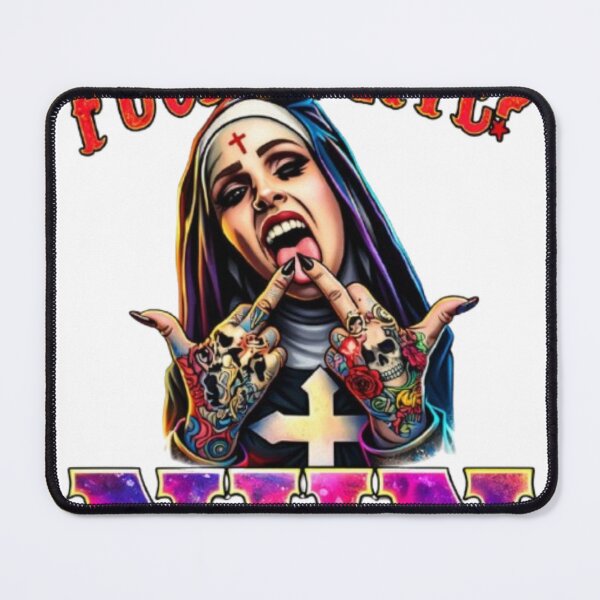 Item preview, Zero Fucks I Give Nun Design designed and sold by PrintWavePro.
