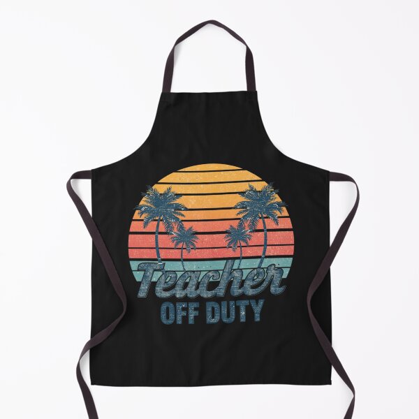 Item preview, Teacher Off Duty Retro Summer Shirt designed and sold by Rafael Bee.