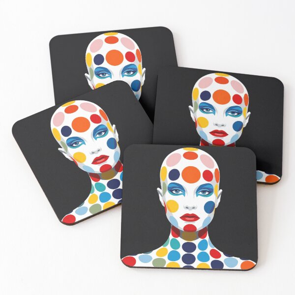 Item preview, Pop Art Graphic Woman Portrait Colorful Festival designed and sold by G-M-Designs.