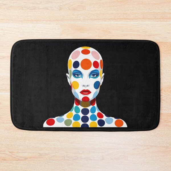 Item preview, Pop Art Graphic Woman Portrait Colorful Festival designed and sold by G-M-Designs.