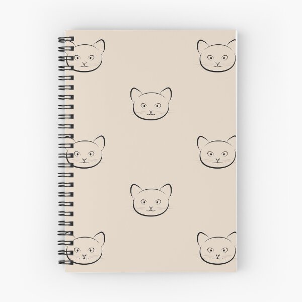 Item preview, Patrón de ilustración de gato en arte lineal designed and sold by OG-Graphics.