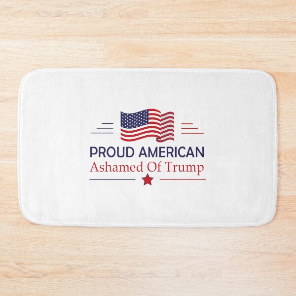 Item preview, Proud American Ashamed Of Trump designed and sold by Anja Gillette.