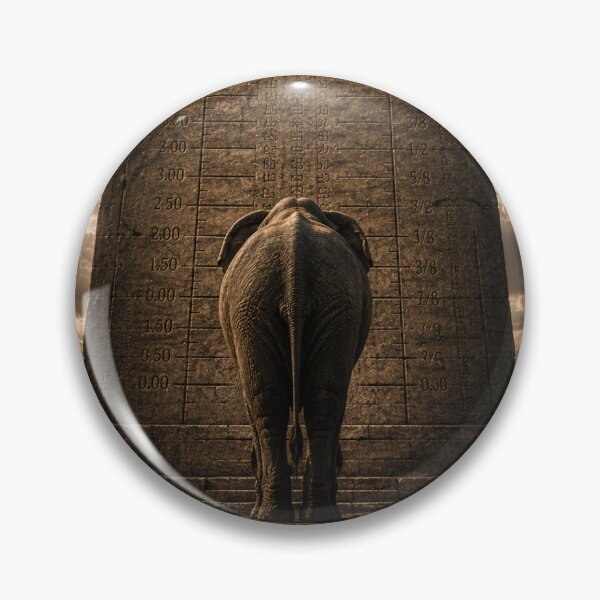 Item preview, Founder Sets Foundation Elephant Brutalist Tectonic Industrial Art Print designed and sold by SavannaStrikes.