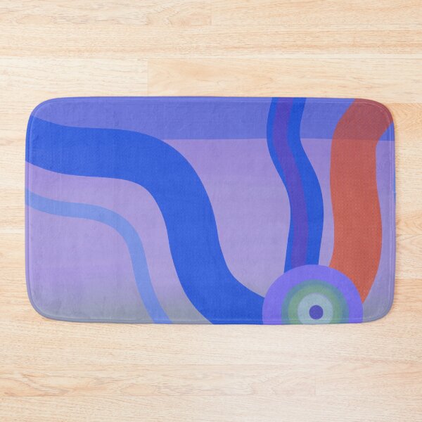 Item preview, Flowing Blue Abstract with Concentric Circles designed and sold by Chunac.
