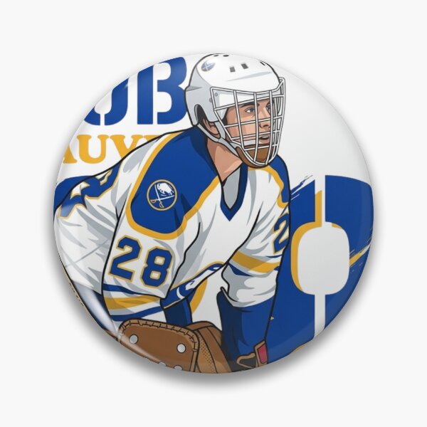 Item preview, Bob Sauve #28 - Buffalo Hockey Legend - Retro Goalie Art designed and sold by Thogan0416.