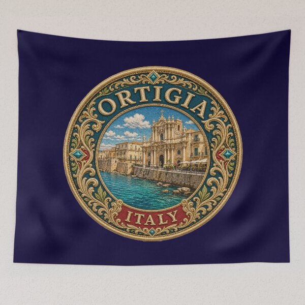 Item preview, Ortigia, Italy – Baroque facades, cathedral & coastal wall designed and sold by Girih.