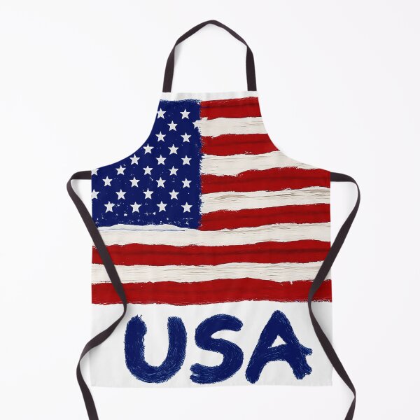 Item preview, USA Flag Artistic Paint Brush Strokes - Patriotic American Pride designed and sold by Wild-way Art.