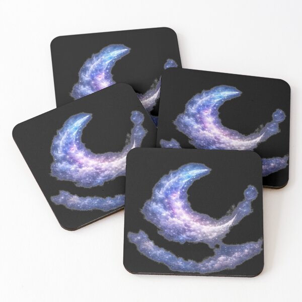 Item preview, Dreamy Crescent Moon ? Soft Galaxy Aesthetic Design | OandSDesigns23 designed and sold by OandSDesigns23.