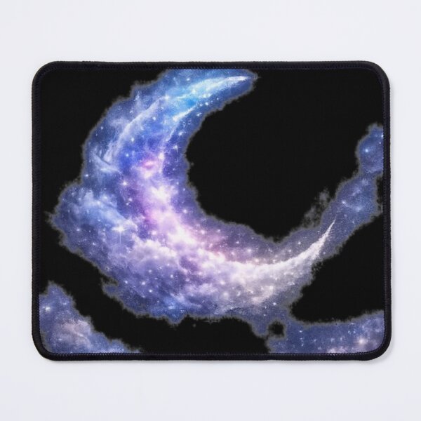 Item preview, Dreamy Crescent Moon ? Soft Galaxy Aesthetic Design | OandSDesigns23 designed and sold by OandSDesigns23.