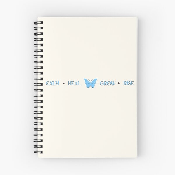 Item preview, Calma, sana, crece, asciende — Diseño con intención sanadora | Arte de afirmación de mariposa | Regalo espiritual para ella designed and sold by ZenWealthDesign.