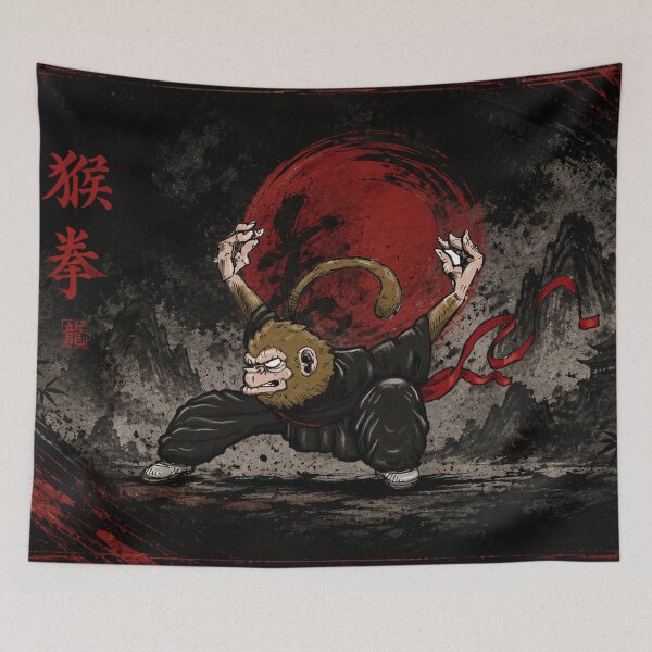 Item preview, Monkey Fist Warrior Spirit designed and sold by Fei Long Design Hub.