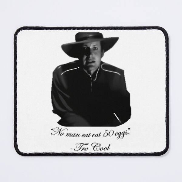 Item preview, Tre Cool No Man Cat Eat 50 Eggs designed and sold by Anja Gillette.