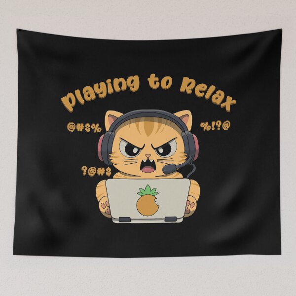 Item preview, Playing to Relax designed and sold by loobsart.