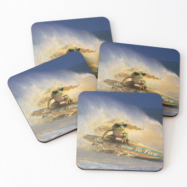 Item preview, Surfing Nine to Five designed and sold by Lettie Cronje-Steyn.