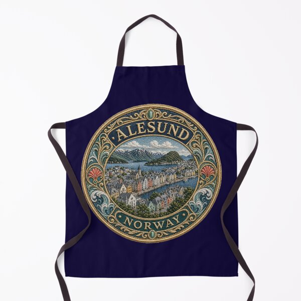 Item preview, Ålesund, Norway – Art Nouveau facades, harbor & fjord landscape designed and sold by Girih.