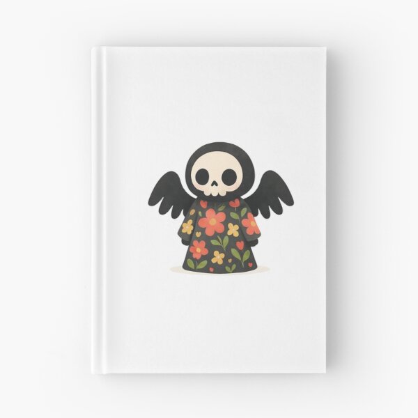 Item preview, Death with flowers designed and sold by uunaa.