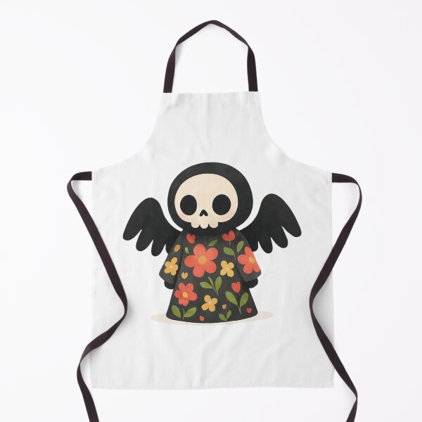 Item preview, Death with flowers designed and sold by uunaa.