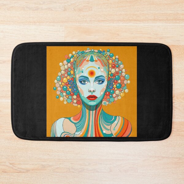 Item preview, Pop Art Graphic Woman Portrait Colorful Festival designed and sold by G-M-Designs.