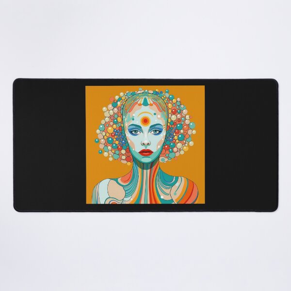 Item preview, Pop Art Graphic Woman Portrait Colorful Festival designed and sold by G-M-Designs.